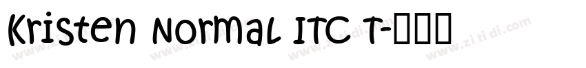 Kristen Normal ITC T字体转换